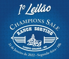 1º LEILÃO CHAMPIONS SALE