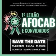 LEILÃO AFOCAB & Conv