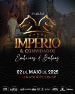 2º LEILÃO HARAS IMPÉRIO & CONVIDADOS - EMBRIOES E BABIES